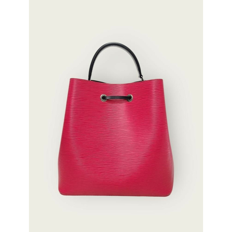 【包稅】LOUIS VUITTON 手榴彈粉紅黑色 Epi NeoNoe-4