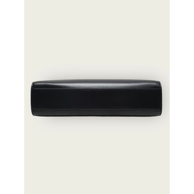 【包稅】SAINT LAURENT 黑色金色曼哈頓中號 Inbox 單肩包-6