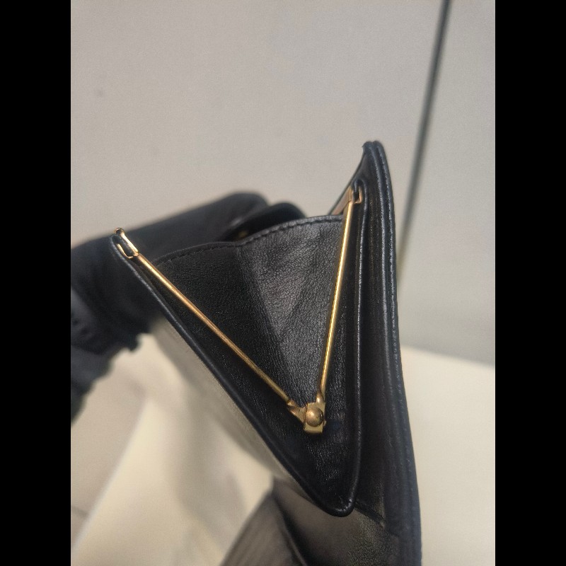 ‼️年前限時特賣‼️（原10800）至1/25⏰㊣✨CHANEL✨香奈兒 小香 雙C 雷標 黑色 魚子醬 皮革 拼色 長夾 皮夾 錢包/二手精品/二手皮夾/保證正品-40