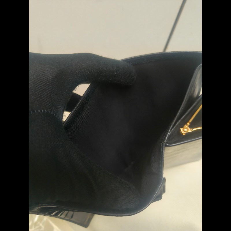 ‼️年前限時特賣‼️（原10800）至1/25⏰㊣✨CHANEL✨香奈兒 小香 雙C 雷標 黑色 魚子醬 皮革 拼色 長夾 皮夾 錢包/二手精品/二手皮夾/保證正品-45