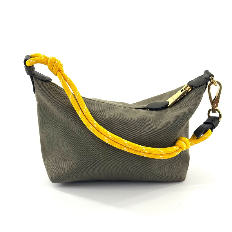 Miu miu綠色帆布飯盒包-2