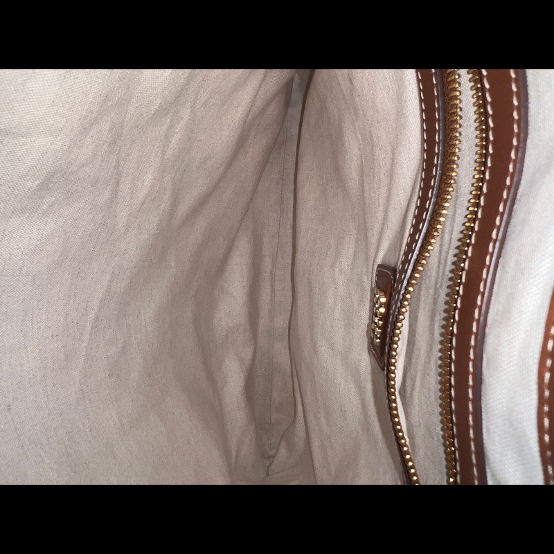 Miu Miu IVY帆布托特包米色肩背包-2