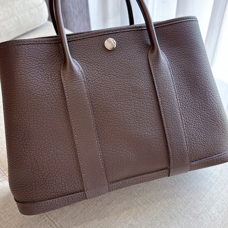 愛馬仕 花園包 烏木色GP-3