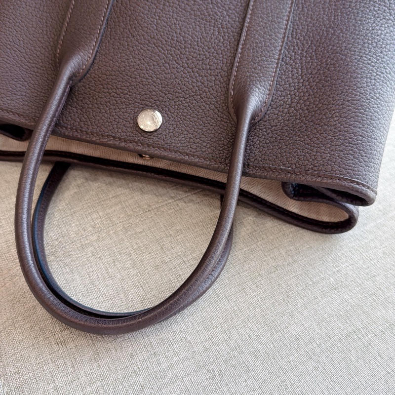 愛馬仕 花園包 烏木色GP-11