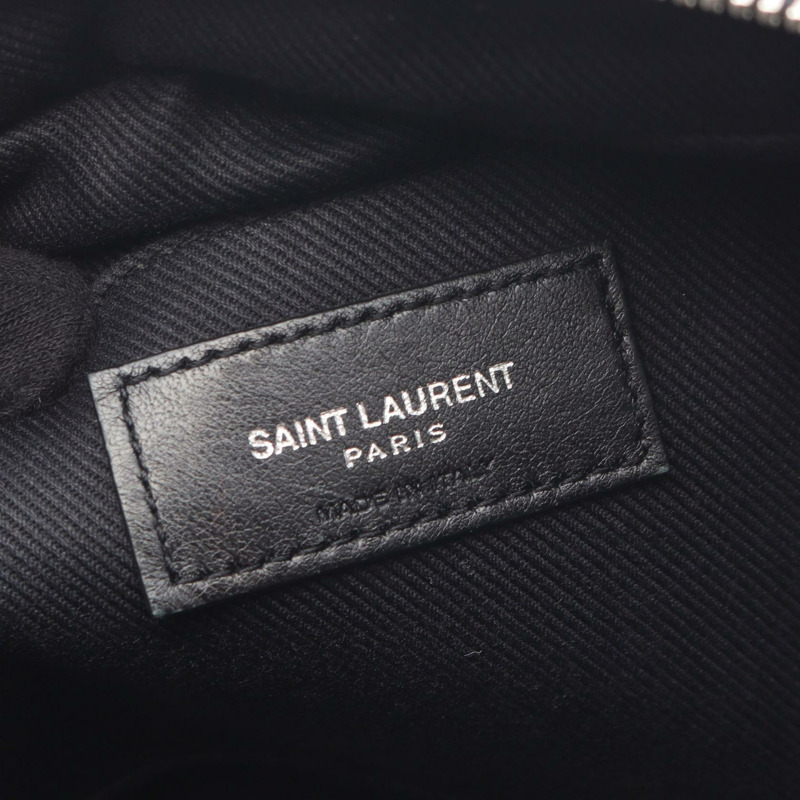 SAINT LAURENT PARIS LOU CAMERA 單肩斜背包 520534 皮革 Boa 布料-3