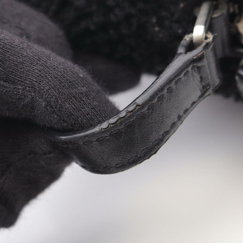 SAINT LAURENT PARIS LOU CAMERA 單肩斜背包 520534 皮革 Boa 布料-8