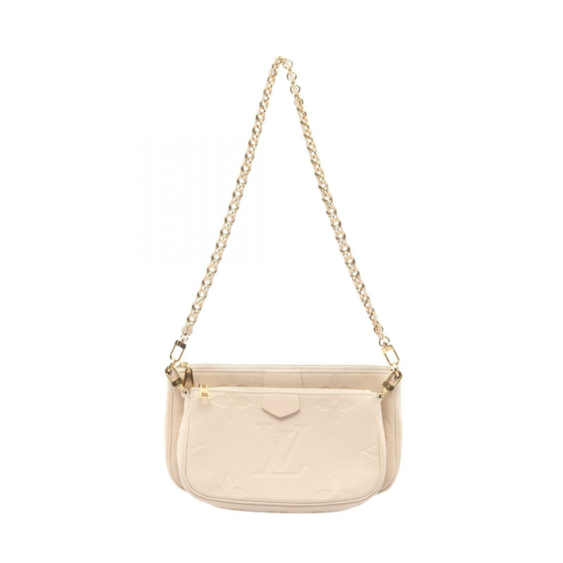 路易威登 多口袋配件 單肩包 M46568 Monogram empreinte-0