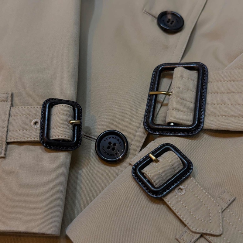 BURBERRY英國蜜色兩件式長風衣UK6-6
