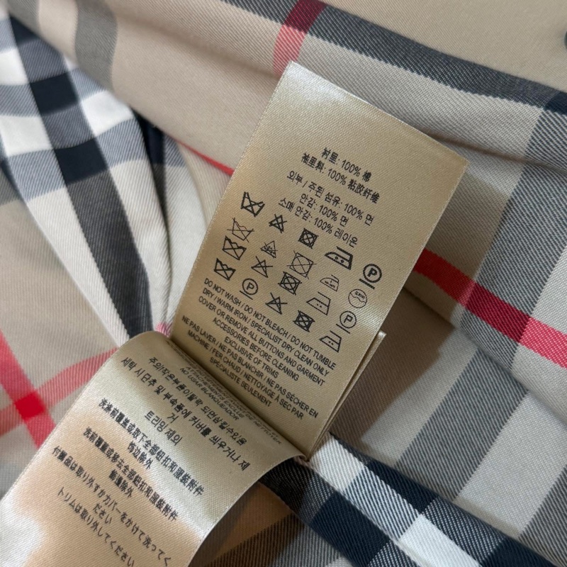 BURBERRY英國蜜色兩件式長風衣UK6-15