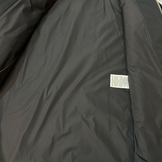 BURBERRY英國黑標黑色徽標絨頭大衣UK4-13