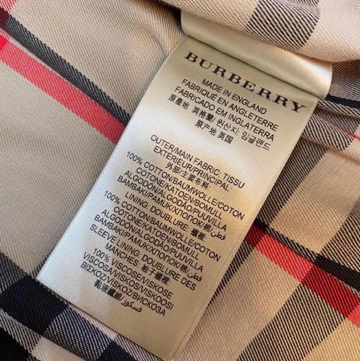 BURBERRY英國黑標Sandringham繽紛紅風衣UK6-16