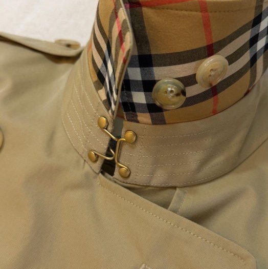 BURBERRY英國肯辛頓蜜色風衣UK6-8