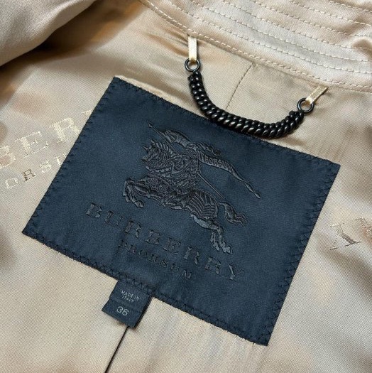 BURBERRY英國PRORSUM金屬色風衣36-11