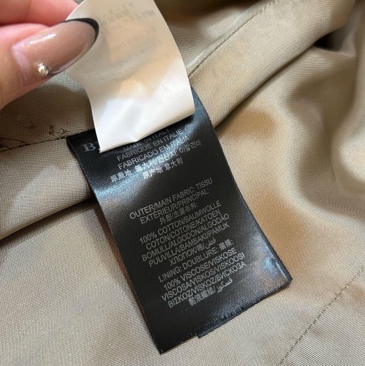 BURBERRY英國PRORSUM金屬色風衣36-13