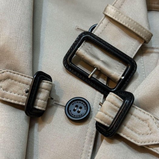 BURBERRY英國PRORSUM金屬色風衣36-5