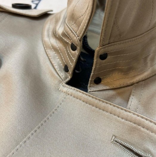 BURBERRY英國PRORSUM金屬色風衣36-7