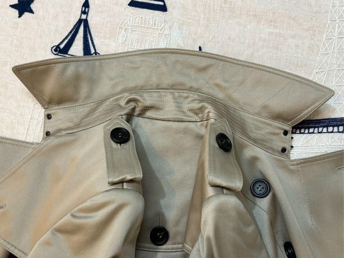 BURBERRY英國PRORSUM金屬色風衣36-9