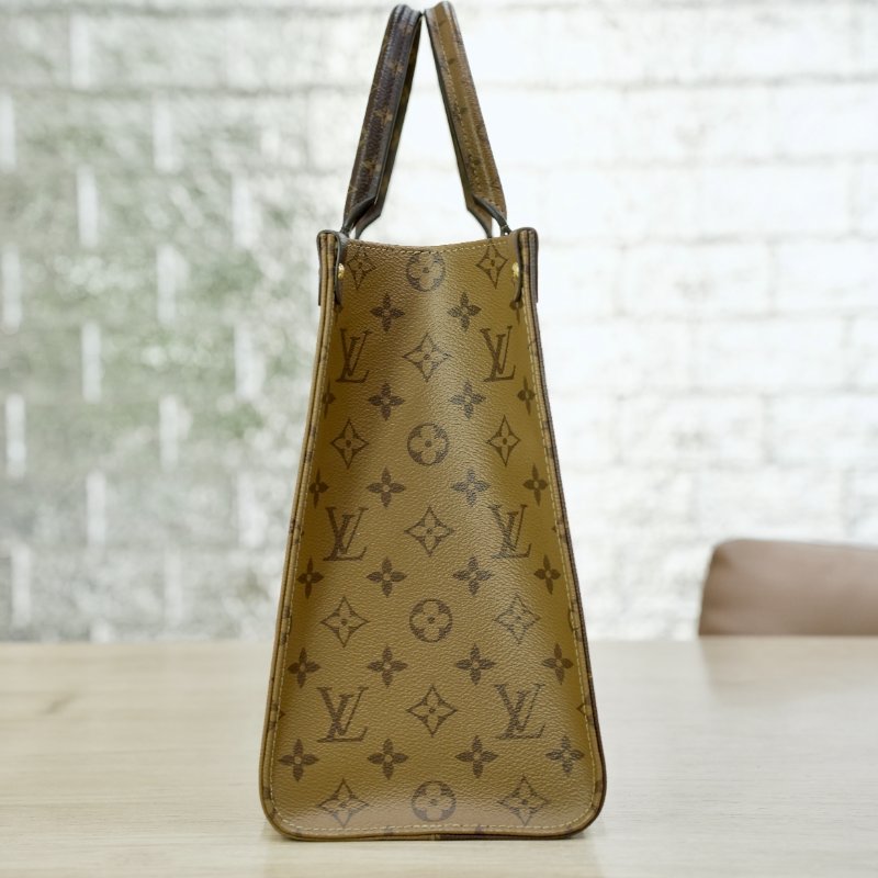 閑置新 LouisVuitton/路易威登 Monogram ONTHEGO 中號手提包-3