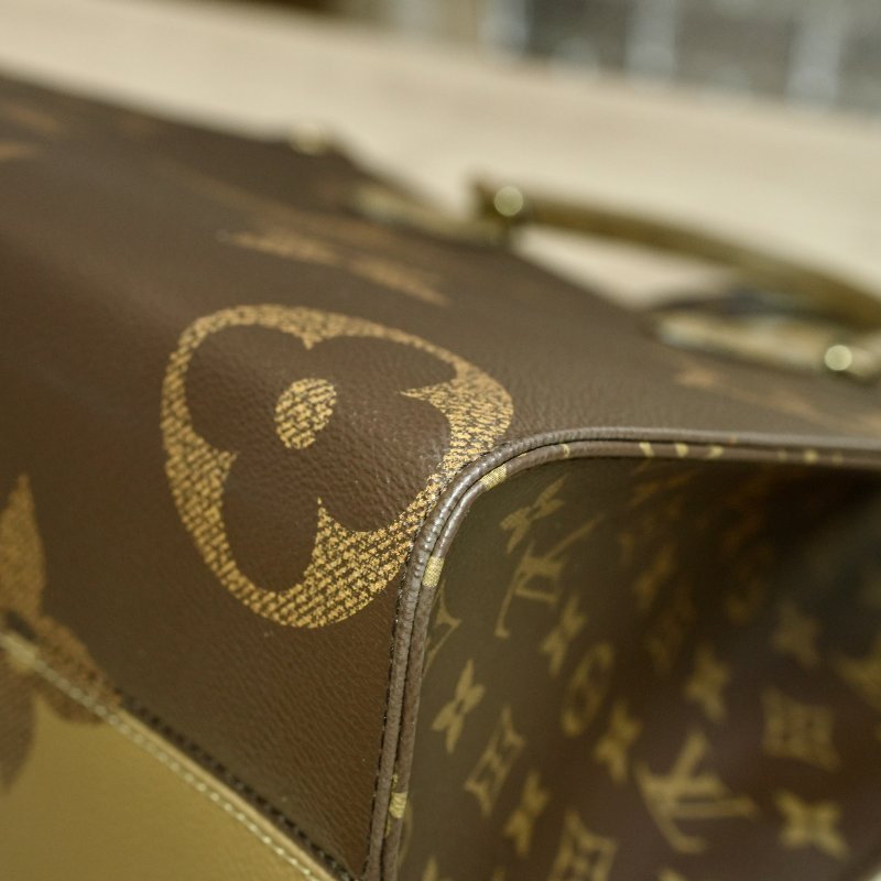 閑置新 LouisVuitton/路易威登 Monogram ONTHEGO 中號手提包-17