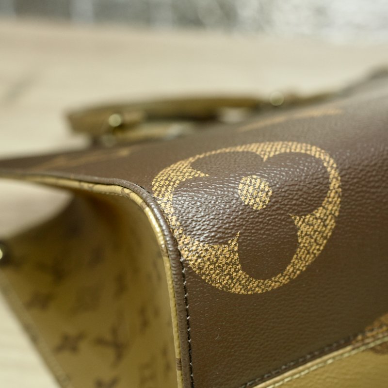 閑置新 LouisVuitton/路易威登 Monogram ONTHEGO 中號手提包-18