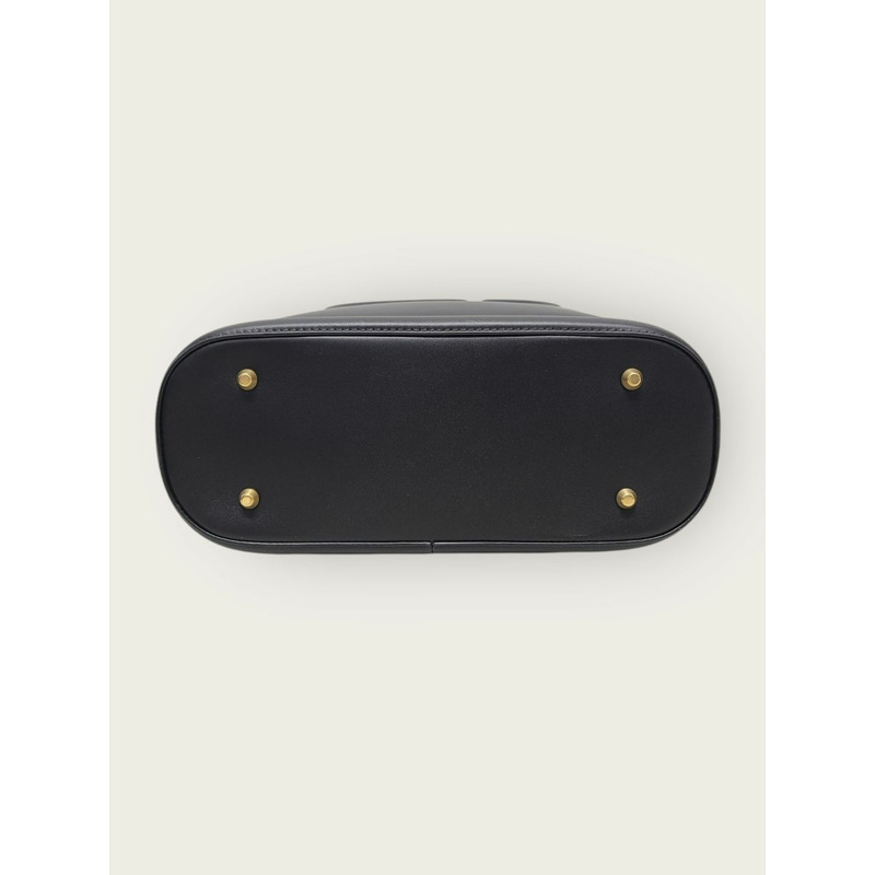 【包稅】DIOR 黑色CD壓花皮革中型水桶包-5