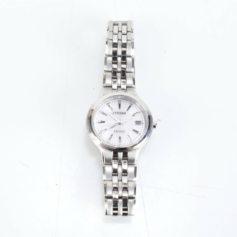 西鐵城 Exceed 光動能日期顯示腕錶 H010-T014062 女款-2