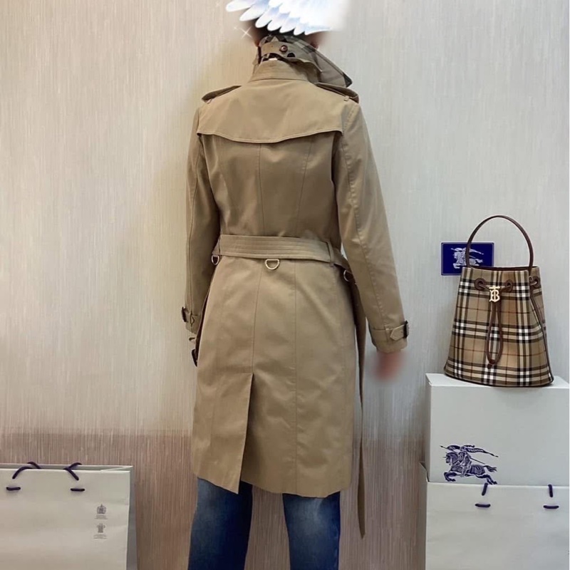 BURBERRY英國黑標蜜色風衣UK8-4