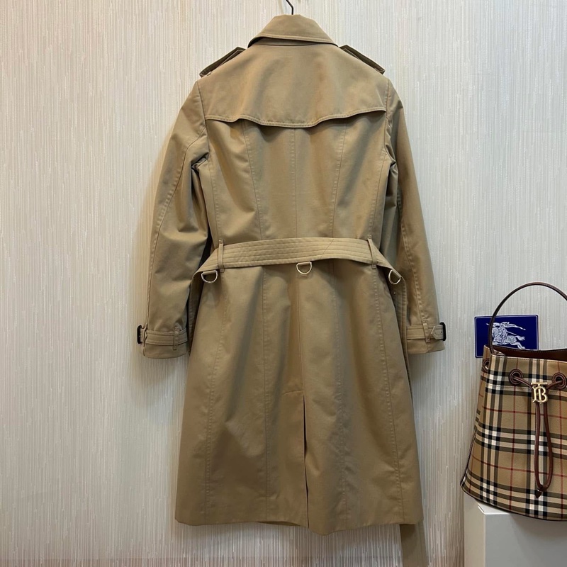 BURBERRY英國黑標蜜色風衣UK8-6