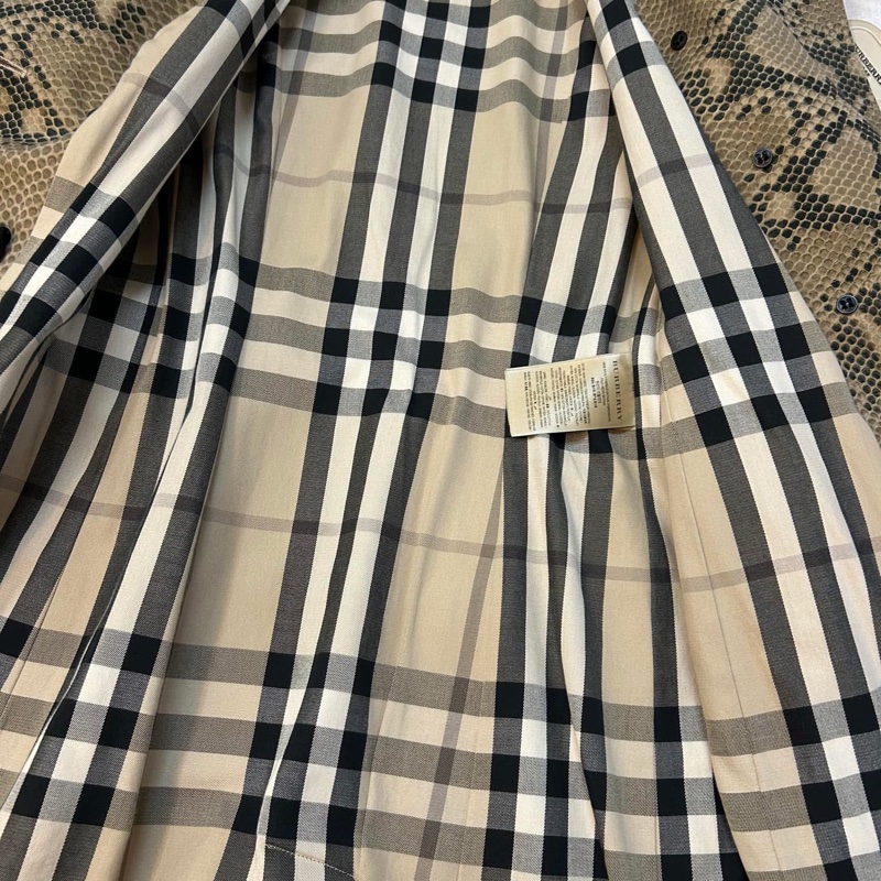 BURBERRY英國黑標蜜色風衣UK8-15