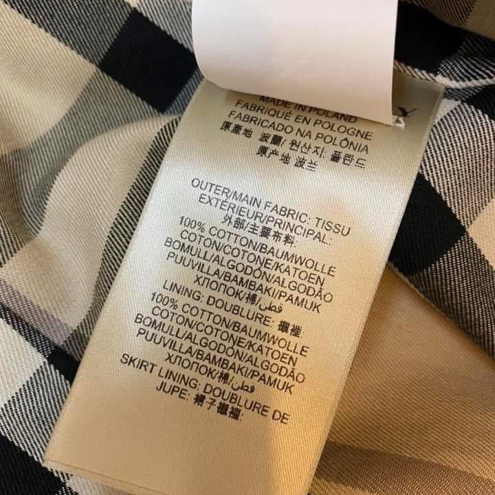 BURBERRY英國黑標蜜色長風衣洋裝UK4-11