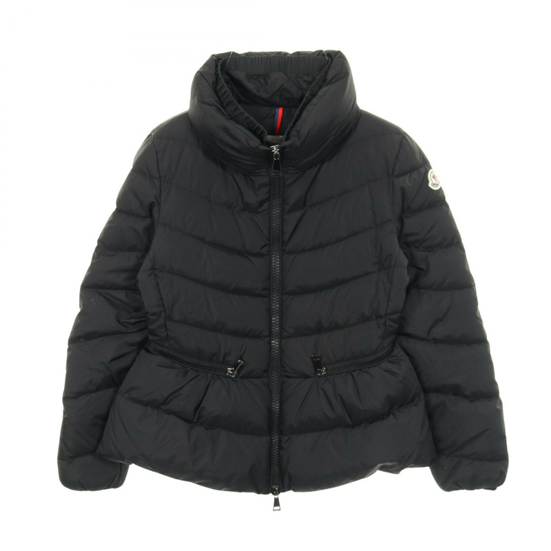 MONCLER MIRIEL 尼龍黑羽絨外套 #2 二手女款-0