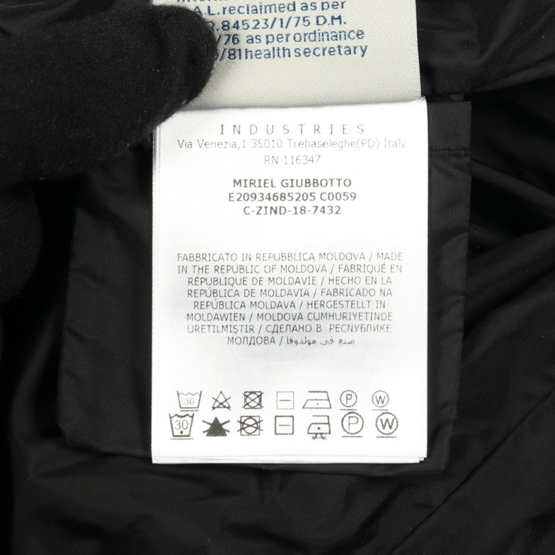 MONCLER MIRIEL 尼龍黑羽絨外套 #2 二手女款-4