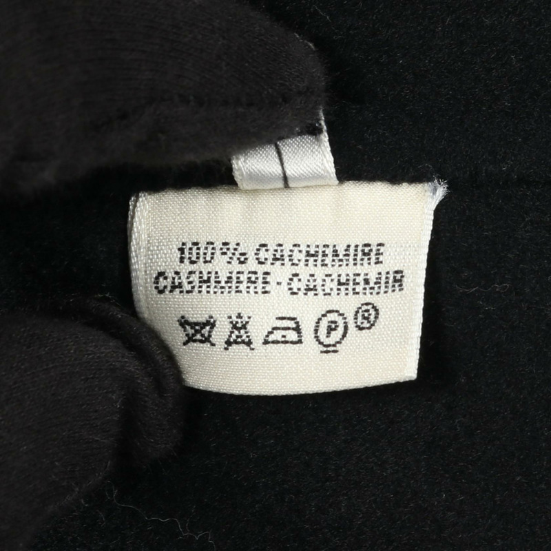 愛馬仕羊絨海軍藍雙排扣大衣 #40 二手女款-3