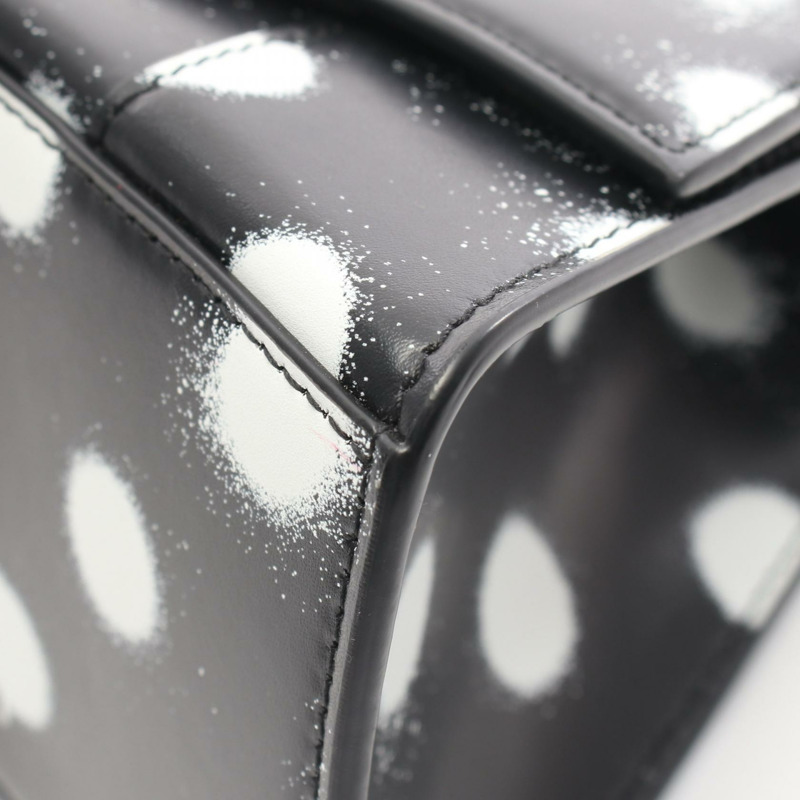 BALENCIAGA Hourglass 小號單肩斜背包 593546 黑色皮革 二手-4