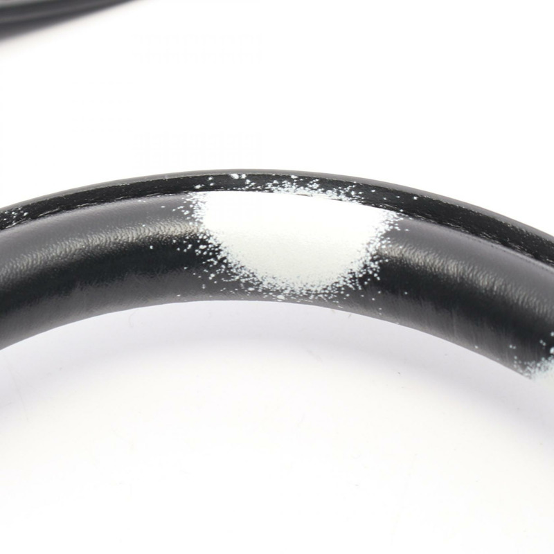 BALENCIAGA Hourglass 小號單肩斜背包 593546 黑色皮革 二手-5