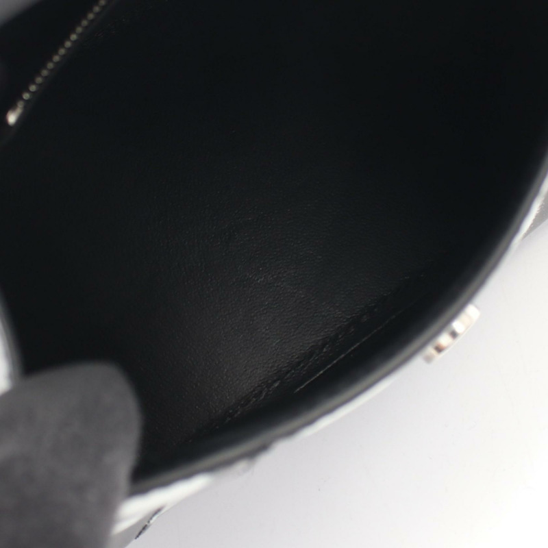 BALENCIAGA Hourglass 小號單肩斜背包 593546 黑色皮革 二手-8