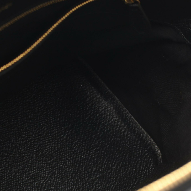 BALENCIAGA Ville 頂部手柄 M 號單肩斜背包 518801 皮革 BK 二手-6