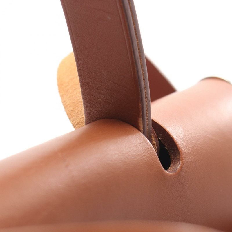 愛馬仕 Herbag Zip PM 單肩手提包，Z 帆布皮革，棕色粉紅色，SHW 二手-7