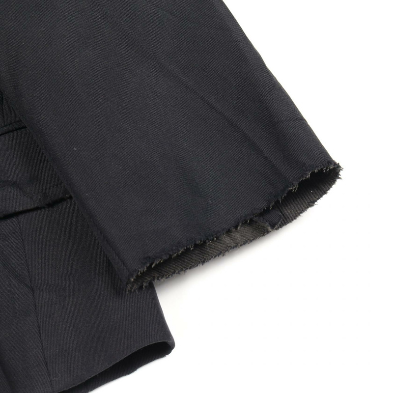 BALENCIAGA 黑色/海軍藍尼龍修身夾克 #34 二手女款-8