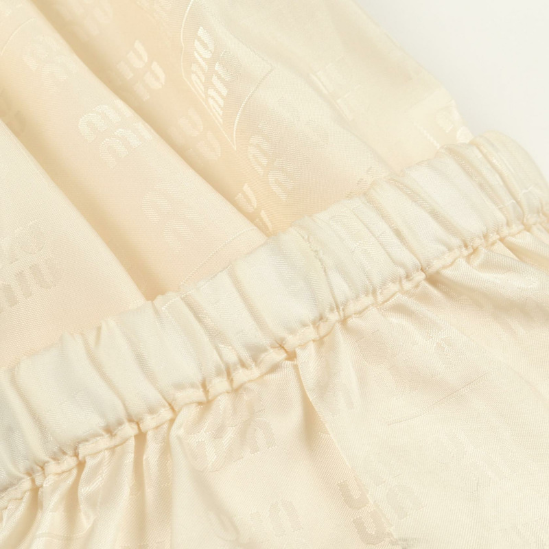 Miu Miu 尼龍連帽外套 米色 #36 二手女款-6