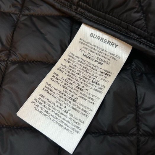 BURBERRY英國黑標牛仔絎縫外套XS-13