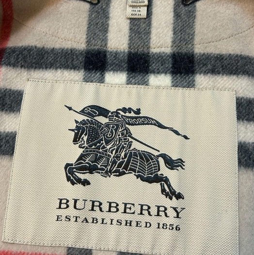 BURBERRY 英國黑標格紋內搭背心UK6-5