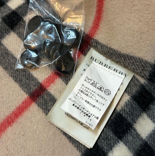 BURBERRY 英國黑標格紋內搭背心UK6-7
