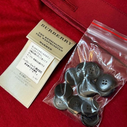 BURBERRY 英國黑標羊絨內搭背心UK4-11