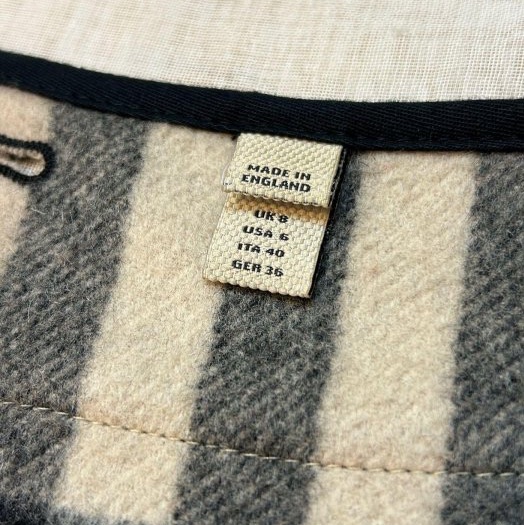 BURBERRY 英國黑標格紋內搭背心UK8-6