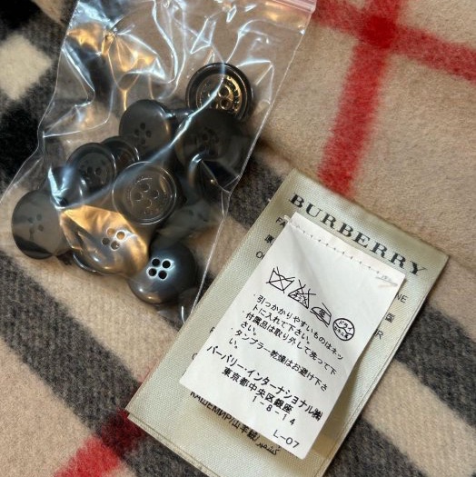 BURBERRY 英國黑標格紋內搭背心UK8-7