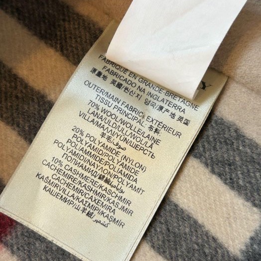 BURBERRY 英國黑標格紋內搭背心UK8-8