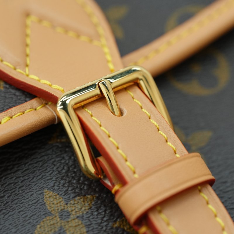 近全新 LouisVuitton/路易威登 Diane法棍包 黑色肩带 单肩包-6