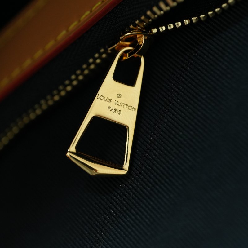 近全新 LouisVuitton/路易威登 Diane法棍包 黑色肩带 单肩包-7