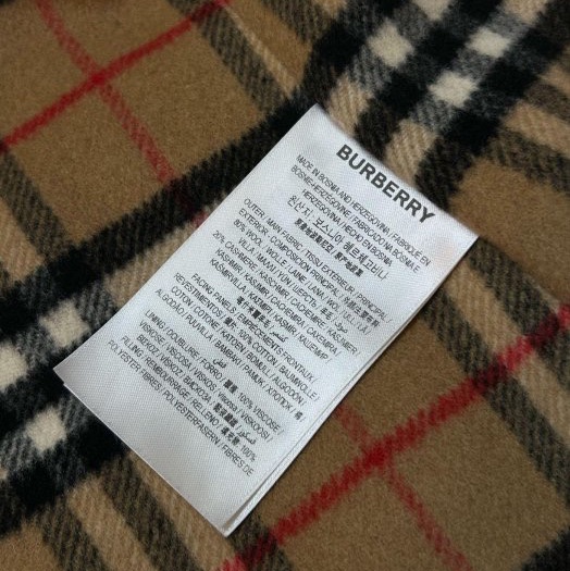 BURBERRY英國經典格紋內搭背心UK6-4